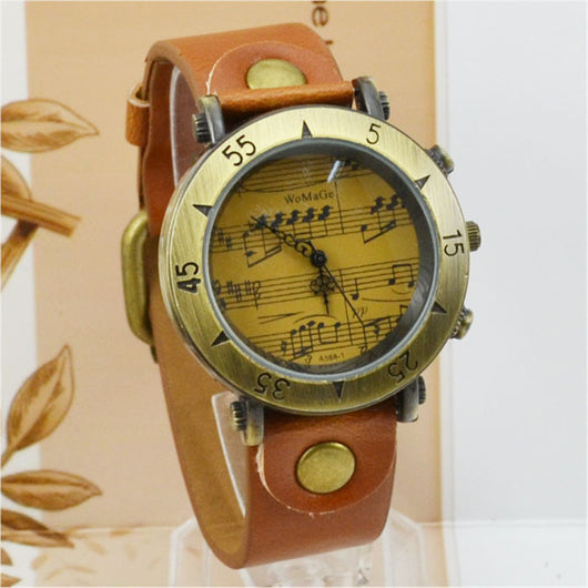 Reloj de Moda con Símbolo Musical - Diseño Novedoso para Hombre - Image 12