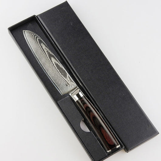Cuchillo Chef Occidental de Damasco 8 Pulgadas - Image 7