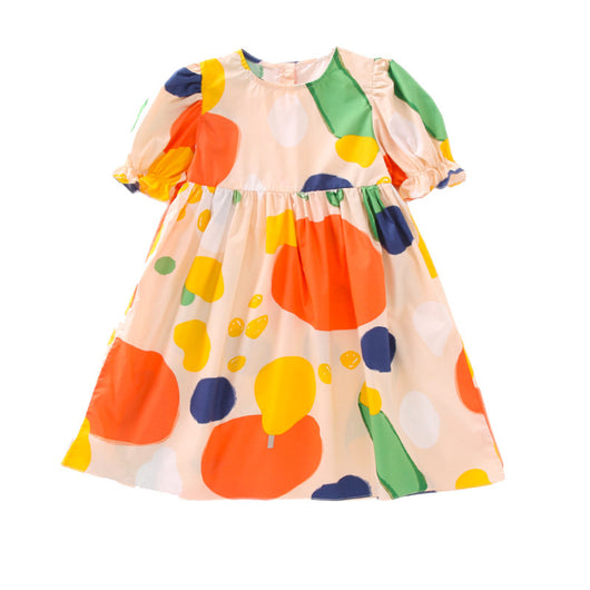 Vestido Princesa de Chifón Estilo Occidental para Niña - Image 8