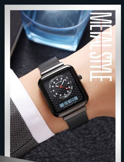 Reloj Empresarial Multifunción con Tecnología Electrónica para Hombre - Image 17