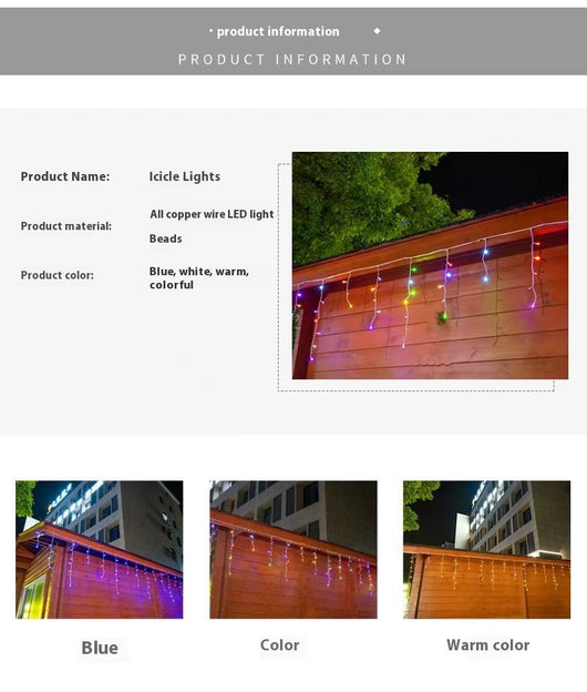 Guirnalda Luminosa Impermeable 50M para Exteriores - Image 11