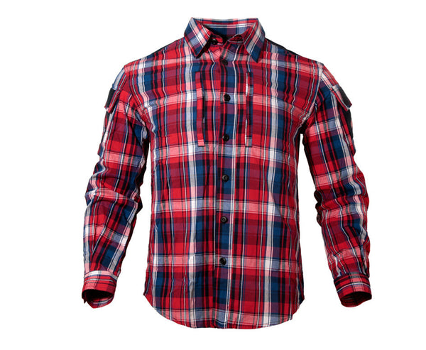 Camisa de Cuadros Suelta Manga Larga - Estilo Europeo Moderno - Image 3