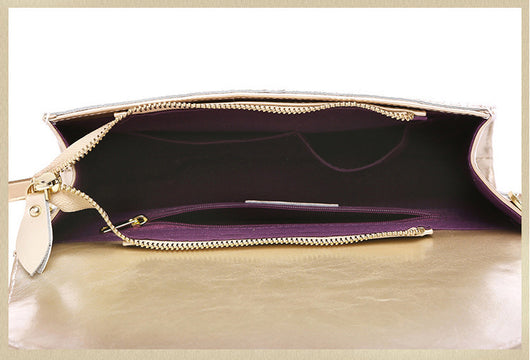 Cartera Larga de Cuero Genuino para Mujer - Diseño Europeo - Image 13