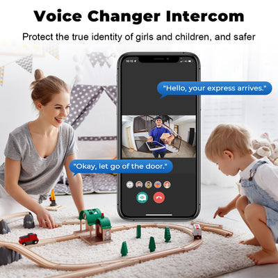 Timbre de Video WiFi con Intercomunicador Bidireccional - Image 18