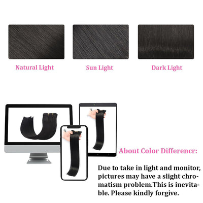 Extensiones de Cabello Natural 100% Cabello Humano Negro - Image 6