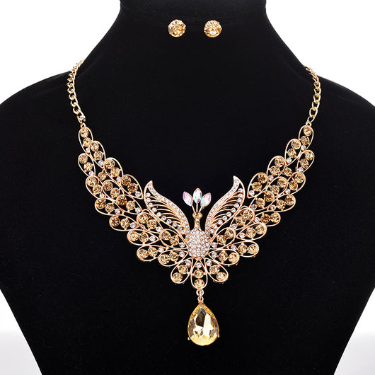 Conjunto de Collar con Dije de Gota de Agua - Image 6