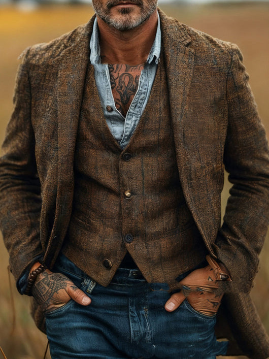 Blazer Floral para Hombre con Estampado Moderno - Image 11