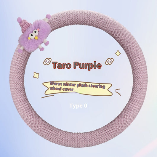 Funda Térmica de Peluche para Volante - Diseño Infantil Cartoon - Image 10