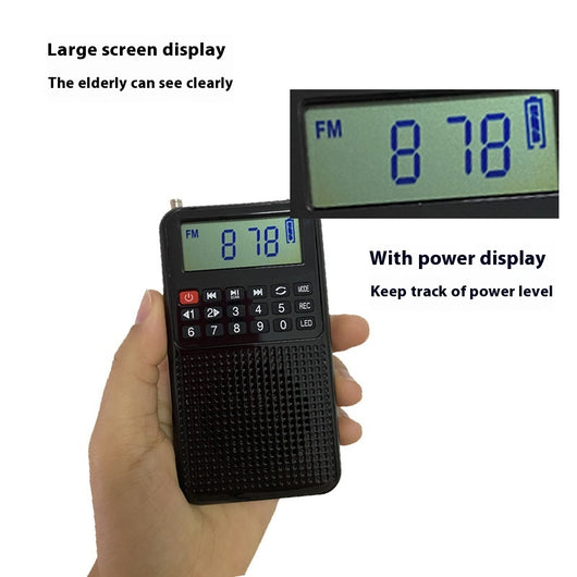 Radio Portátil FM con Bluetooth, Subwoofer y Reproductor de Historias - Image 13