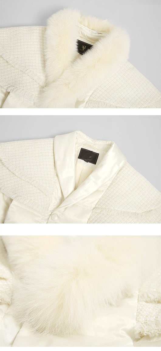 Abrigo Acolchado Elegante con Cuello de Piel - Image 15