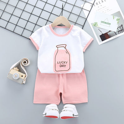 Conjunto Infantil de Verano: Camiseta y Shorts de Algodón - Image 26