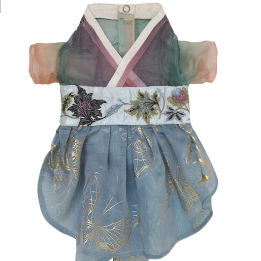 Ropa Hanfu Gato Primavera - Sección Delgada Anticaída - Image 7