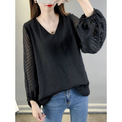 Blusa Chifón Premium Efecto Reductor y Cobertura Abdominal - Image 8