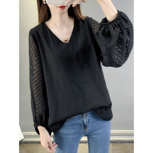 Blusa Chifón Premium Efecto Reductor y Cobertura Abdominal - Image 8