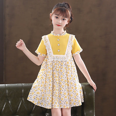 Vestido Floral de Algodón para Niñas - Diseño Moderno y Cómodo - Image 23