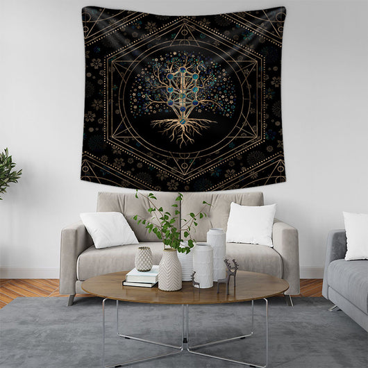 Tapiz Árbol de la Vida - Decoración Bohemia para Dormitorio y Sala - Image 22