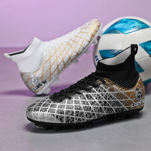Botines de Fútbol con Tacos Intercambiables para Adultos y Estudiantes