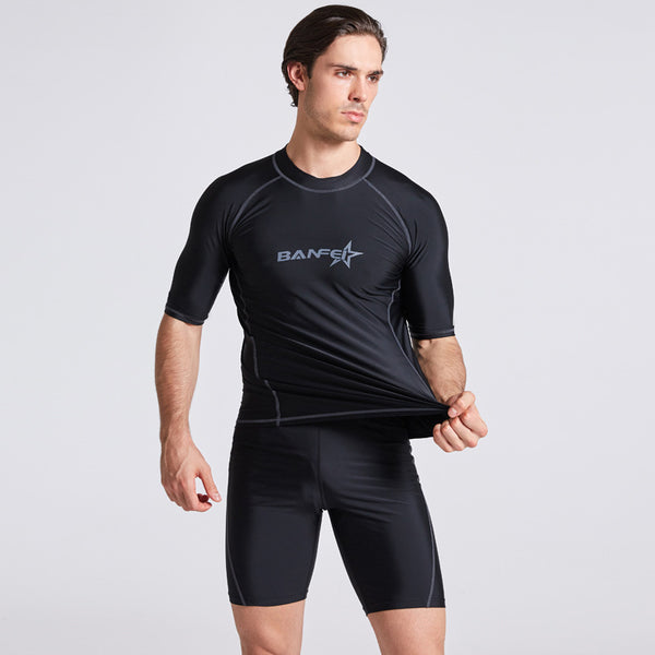Traje de Neopreno Manga Corta de Secado Rápido para Snorkel y Surf
