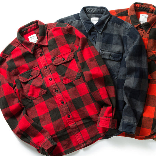 Camisa Franela Gruesa Estilo Americano para Hombre - Image 23