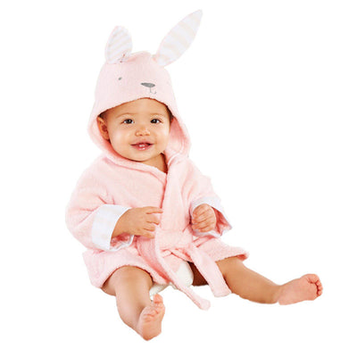 Bata Infantil de Algodón con Diseños de Animales - Image 6