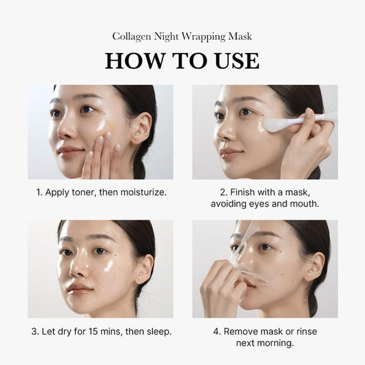 Mascarilla Desprendible de Colágeno con Aplicador - Hidratación y Transparencia - Image 10