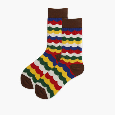 Calcetines Estampados para Hombre - Algodón Peinado con Diseños de Arte - Image 5