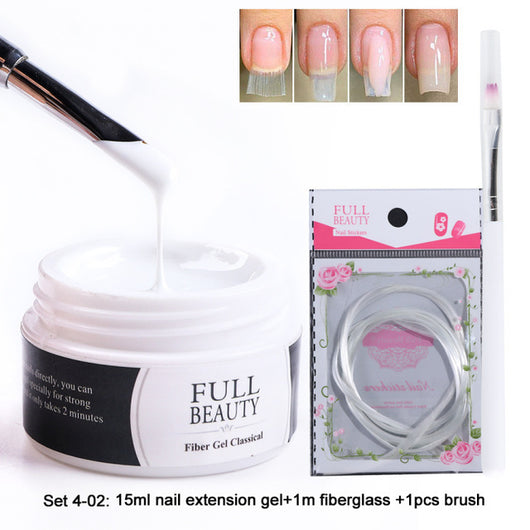 Kit de Extensiones de Uñas con Fotocurado Rápido - Image 18