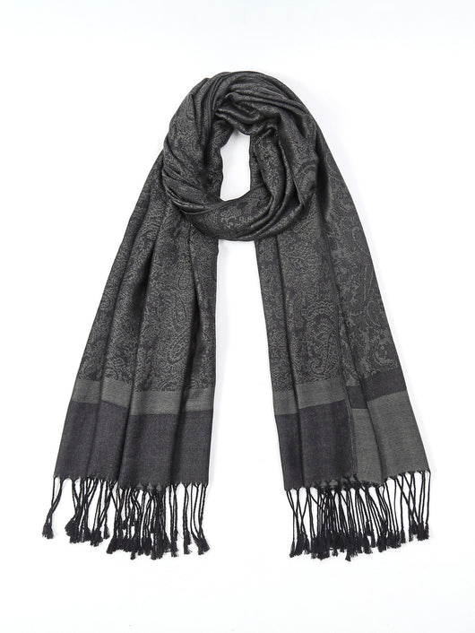 Rebozo Étnico Paisley en Jacquard de Cashemira - Image 28