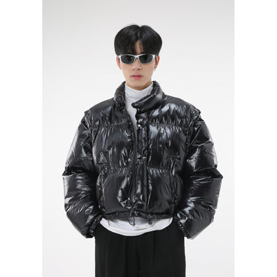 Abrigo de Algodón para Hombre - Estilo Moderno con Personalidad - Image 9