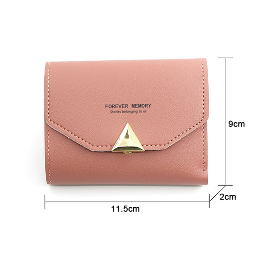Billetera Corta Estilo Coreano para Mujer con Múltiples Compartimentos - Image 6