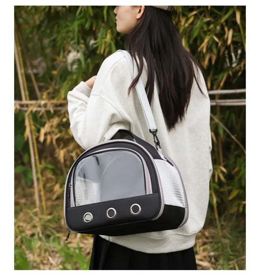 Bolsa Transportadora Plegable para Mascotas Pequeñas - Jaula Portátil para Pájaros y Roedores - Image 13