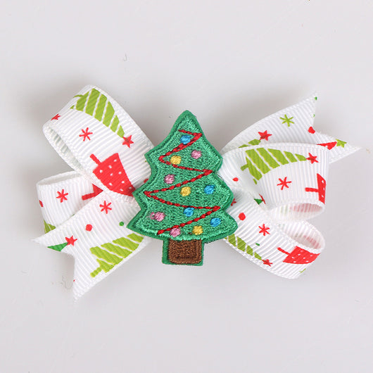 Broche de Lazo Navideño para Niñas - Image 4