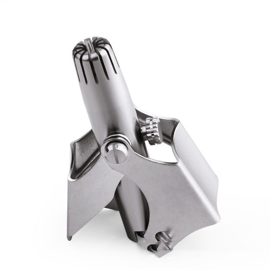 Tijeras de Acero Inoxidable para Depilación de Vello Nasal Manual para Hombres - Image 15