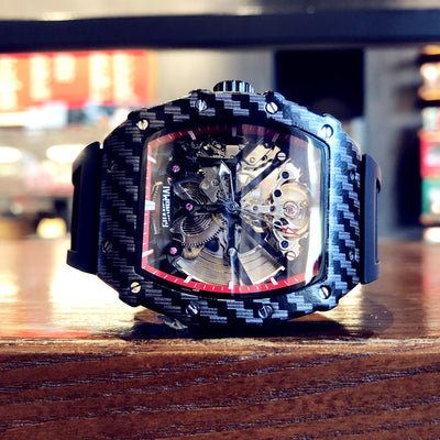 Reloj Automático Mecánico Skeleton con Tourbillon - Image 12