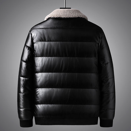 Chaqueta de Invierno para Hombre con Cuello Solapa Acolchada - Image 15