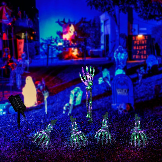Lámpara Solar de Piso para Halloween - Iluminación Decorativa para Jardín - Image 3