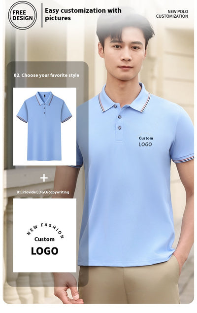 Polo de Trabajo Solona con Efecto Frío y Combinación de Colores - Image 23