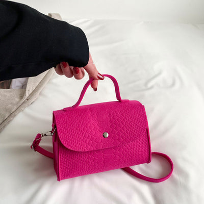 Bolso Bandolera Cuadrado Pequeño de Fieltro para Mujer - Image 4