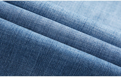 Shorts de Mezclilla Holgados con Máximo Estiramiento para Hombre - Image 12