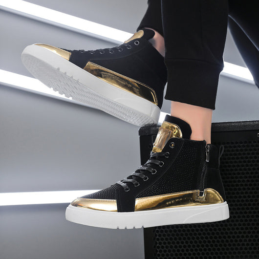 Zapatillas Altas de Skate Estilo Europeo para Otoño e Invierno - Image 13