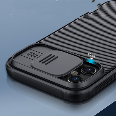 Funda Protectora Nillkin Camshield Pro - Hybrid TPU y PC con Cierre de Cámara - Image 7