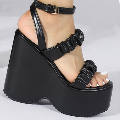 Sandalias Tipo Wedge con Plataforma y Cierre Elástico - Image 10