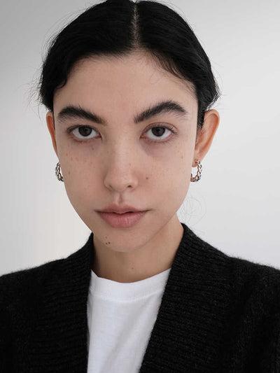 Aretes de Cáñamo Tejido Grueso con Textura Desgastada y Retención de Color - Image 9