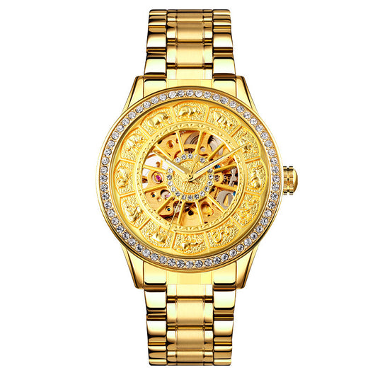 Reloj Mecánico Automático de Cuero para Hombre - Elegancia Empresarial - Image 5