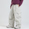 Pantalones de Esquí Impermeables Cortaviento con Pierna Ancha