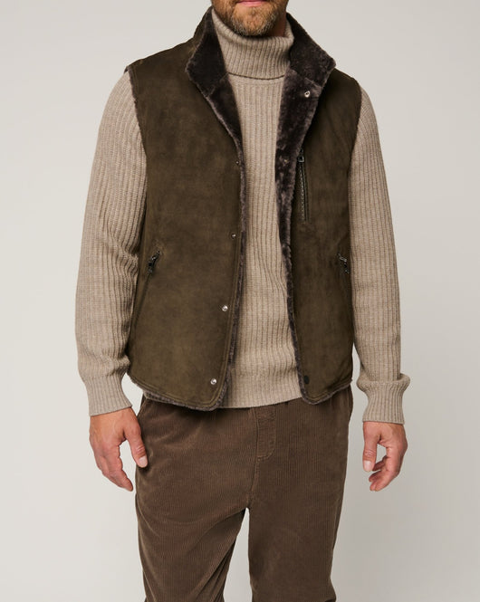 Abrigo de Invierno con Cuello Vuelto y Bolsillos - Diseño Elegante Bicolor - Image 13