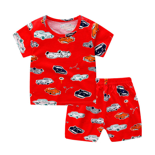 Traje Infantil de Algodón con Manga Corta para Bebé - Image 15
