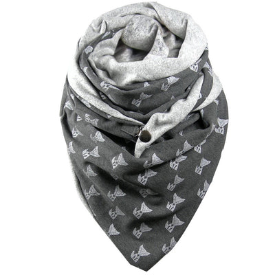 Chal Térmico Acolchado con Estampado y Broche - Image 33