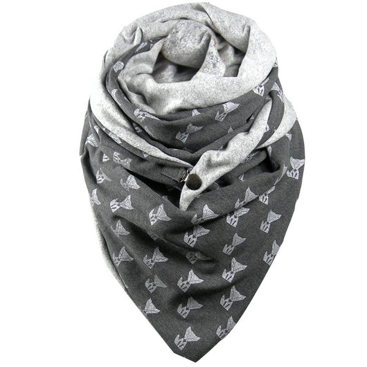 Chal Térmico Acolchado con Estampado y Broche - Image 33