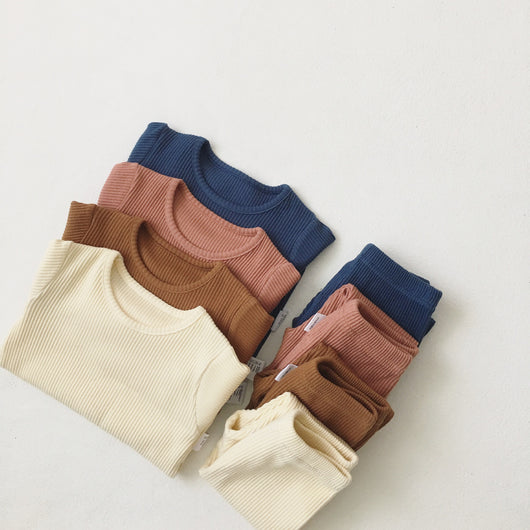 Conjunto de Servicio para el Hogar en Colores Sólidos para Bebés y Niños - Image 7